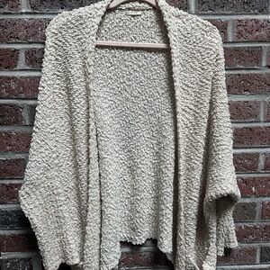 debut Cream Bouclé Open-Front Cardigan